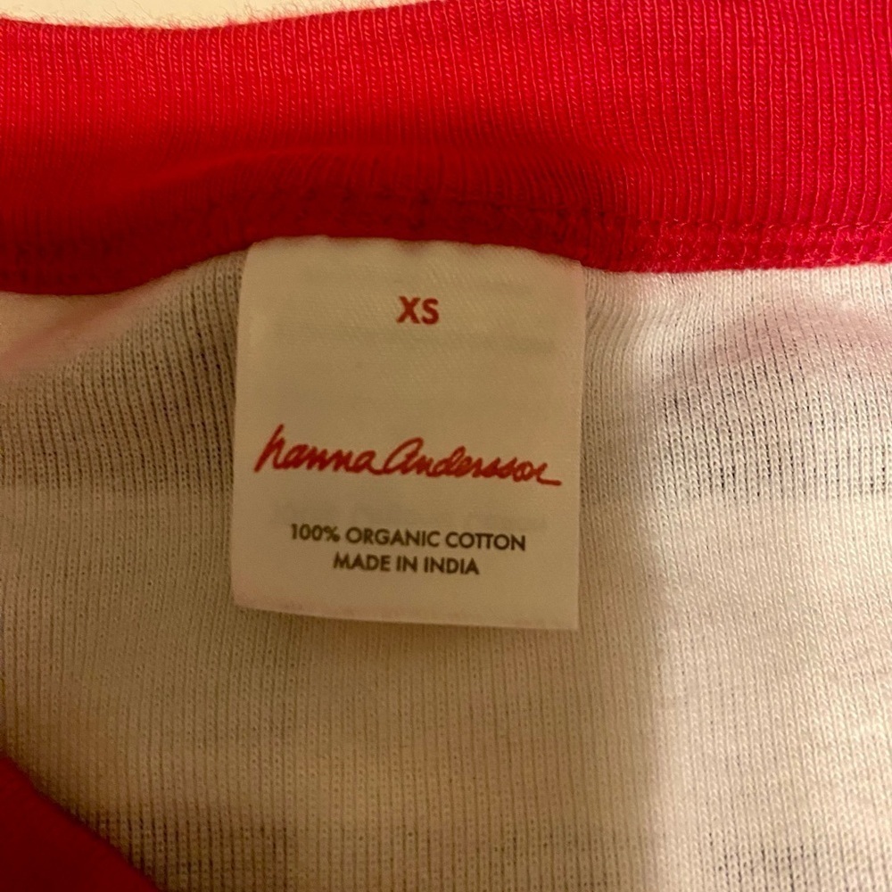 Hanna Andersson Women's Holiday Print Long John Pajamas Buffalo Plaid xs nwot - Picture 3 of 9